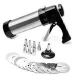 Stainless Steel Cookies Press Jerky Maker Cake Design Press Gun – Thumbnail 4