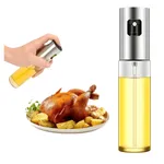 Premium Oil Spray Bottle For Healthy Cooking And Portion Control Glass Dispenser – Thumbnail 2