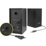 Micropack MS-215A 6W Wired Basic Speaker (Black) – Thumbnail 2