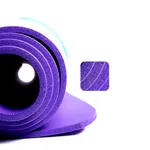 6*2 Fit Sports & Fitness E-Co Friendly Quality 8mm Gym Yoga Mats – Color: Purple, Thickness: 8 mm – Thumbnail 2
