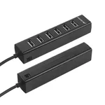 Yuanxin YXH-19 Y Cable 7 Port USB 2.0 Hub With Power Adapter – Thumbnail 2