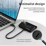 Yuanxin X-3209T Type-C Male to Quad USB Female Hub – Thumbnail 2