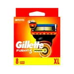 Gillette Fusion5 Manual Shaving Razor Blades Cartridge – Quantity: 8 Units – Thumbnail 1