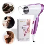 Kemei KM-6833 1600W Foldable Hair Dryer for Women – Thumbnail 3
