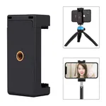 Tripod Phone Holder Mount for Smartphone - Black – Thumbnail 2