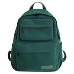 Korean Style Multiple Pockets for Organization Backpack - Deep Green – Thumbnail 1