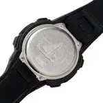 Q&Q M185J008Y Digital Round White Dial Water Resistant Black Resin Strap Kids Watch – Thumbnail 3