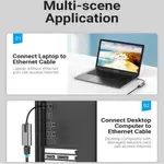 Vention CEWHB USB 3.0 Type-A to Gigabit Ethernet Lan Adapter – Thumbnail 2