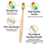 Proclean Regular AB-2043 Natural Bamboo Toothbrush Multi-Color – Thumbnail 4