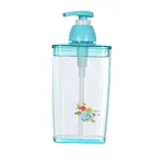 1 pc Acrylic Liquid Soap and Shampoo Dispenser Transparent – Color: Blue – Thumbnail 2
