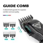 VGR V-051 Digital Display Professional Cordless Hair Clipper Trimmer for Men – Thumbnail 4