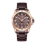 NAVIFORCE NF9161 Stainless Steel Analog Men's Watch – Dial Color: Rose, Strap Color: Rose – Thumbnail 1