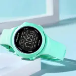 Naviforce NF7119 Comfortable Silicone Strap Trendy Sport Fashion Digital Women's Watch – Dial Color: Green, Strap Color: Pest – Thumbnail 2