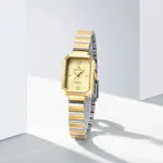 Naviforce NF5050 Women’s Japanese Quartz Movement Standard Watch – Dial Color: Gold, Strap Color:  Brown  – Thumbnail 2
