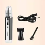 Kemei KM-6632 2 In 1 Rechargeable Nose Hair Trimmer for Men – Thumbnail 3