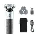 VGR V-343 Premium Cordless Rechargeable IPX7 Fully Waterproof 3 Head Electric Shaver & Timmer – Thumbnail 6
