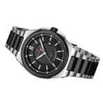Naviforce 9212 Authentic Stainless Steel Analog Men's Watch – Dial Color: Black, Strap Color: Black – Thumbnail 2