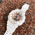 SKMEI 1688 Fashion Sport Waterproof Rubber Analog Digital Men's Watch – Dial Color: White, Strap Color: White – Thumbnail 4