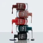 Flormar Full Color Nail Enamel FC32 Victory of Black Nail Polish – Thumbnail 5