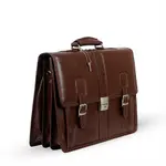 New Official Bag with 100% Genuine Leather Office Bag – Color: Brown – Thumbnail 2