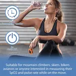 Portable Digital Pulse Oximeter Fingertip Blood Oxygen Meter for Quick SpO2 Measurement and Heart Rate Monitoring – Thumbnail 6