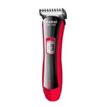Kemei KM-7055 Professional Hair Trimmer for Men – Color: Red – Thumbnail 2