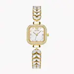 Olevs 9987 New Quartz Daimond Mermaid Stainless Steel Wrist-Watche – Dial Color: Gold, Strap Color: Gold  – Thumbnail 1