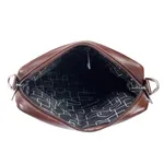 Messenger Bag For Men with Waterproof Genuine Leather – Color: Black – Thumbnail 3