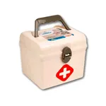 Medicine Storage Dual Safety Lock Buckles Mini First Aid Storage Box – Thumbnail 2