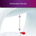 Philips HI113 Lightweight Button Groove Dry Iron – Color: White – Thumbnail 4