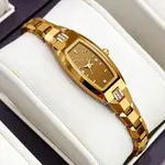 Olevs 5501 Slim Thin Japan Quartz Movement Woman’s Watch – Dial Color: Gold, Strap Color: Gold  – Thumbnail 2