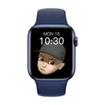 HW22 Plus 2.5D Curved Smartwatch – Color: Blue – Thumbnail 2