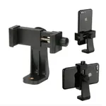 Tripod Mount Phone Clip Vertical Bracket 360 Degree Rotating – Thumbnail 1