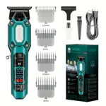 VGR V-900 Professional Hair & Beard Trimmer – Color: Green – Thumbnail 1