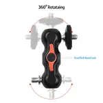 Magic Arm Dual 1/4" Head Mount Super Clamp for Hotshoe Monitor Rig – Thumbnail 2