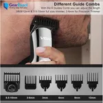 VGR V-107 Professional 11 in1 Grooming Kit Fully Waterproof Trimmer – Thumbnail 3