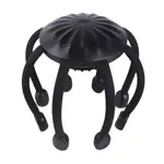 Rechargeable Scalp Therapy Octopus Massager for Head – Color: Black – Thumbnail 1