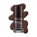Flormar Full Color Light Weight Nail Enamel Tropic Brown FC44 Nail Polish – Thumbnail 1