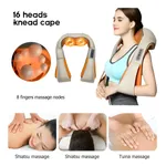 Deep Kneading Shiatsu Neck and Shoulder Massager with Heat – Thumbnail 4