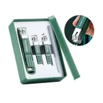Carbon steel Manicure Pedicure Nail Cutters Clippers 3Pcs /set  – Thumbnail 1