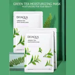 BIOAQUA Green Tea Refreshing Face Brighten Natural Skin Sheet Mask - 25 gm – Thumbnail 4