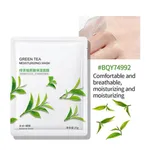 BIOAQUA Green Tea Refreshing Face Brighten Natural Skin Sheet Mask - 25 gm – Thumbnail 2