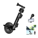 ULANZI ZJ01 Camera Suction Cup Mount, Magic Arm Bracket 360° Dual Ball Head Quick Release NATO Camera Mount – Thumbnail 2