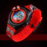 Skmei 1376 Fashion Car Digital Chronograph Plastic Kid's Watch – Dial Color: Red, Strap Color: Red – Thumbnail 3