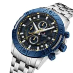 NAVIFORCE NF9227 Hollow Mechanical Style Men’s Watch – Dial Color: Black, Strap Color: Blue – Thumbnail 2