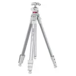 Ulanzi MT-55 Ombra Travel 360 Degree Rotatable Ball Head 8kg Load Capacity Tripod – Color: White – Thumbnail 3