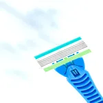 1 Handle + 4 Blades Men And Women Body Hair Safety Bikini Aloe Strip Shaving Razor – Thumbnail 4