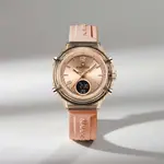 Naviforce NF7109 Fumed Silica Strap Dual Display Transparent LCD Fashion Women's Watch – Dial Color: Gold, Strap Color: Gold  – Thumbnail 4