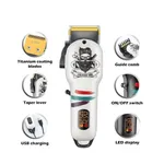 VGR V-699 Salon Series Professional Hair Trimmer – Color: White – Thumbnail 3