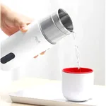 Xiaomi Deerma Stainless Steel Display Smart Touch Thermos Cup Electric Flask 350ML – Thumbnail 4